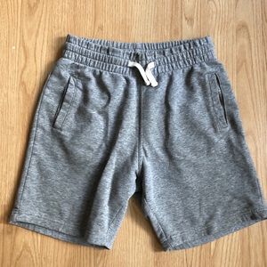 Grey Cotton Track shorts
